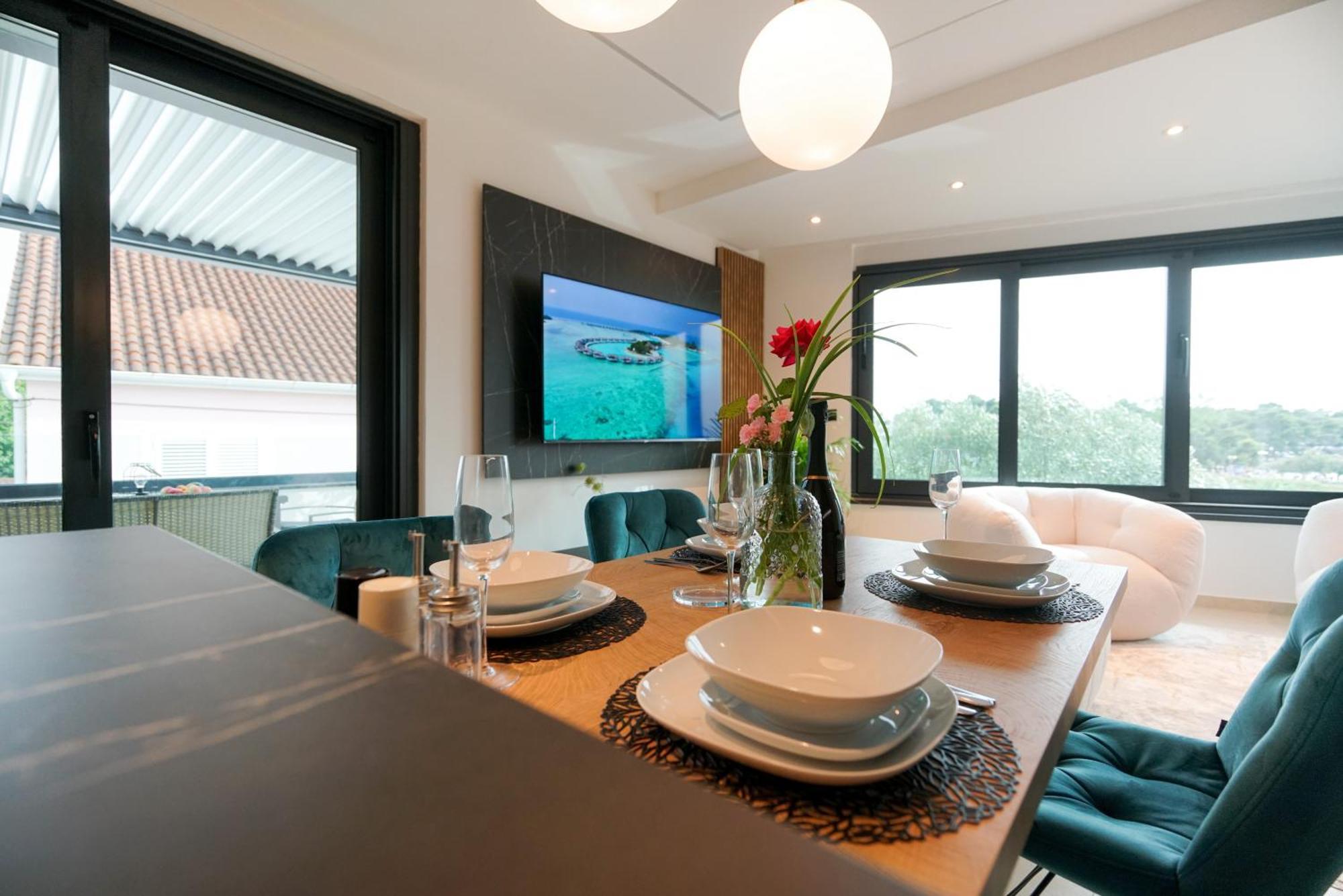 Luxury Apartments Vista Petrcane Bagian luar foto